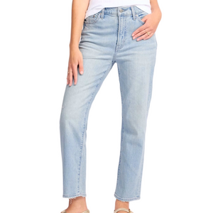 Pistola Light Wash Straight Leg Jeans